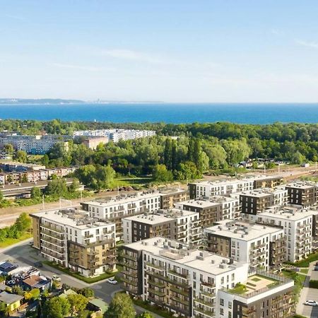 Wow Flou Przystan Letnica Apartamenty 700M Plaza Gdańsk Exterior foto