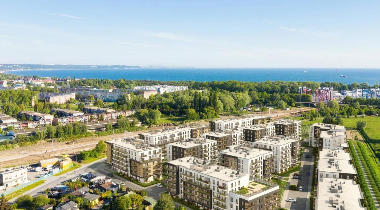 Wow Flou Przystan Letnica Apartamenty 700M Plaza Gdańsk Exterior foto